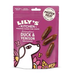 Lily's Kitchen Scrumptious Duck And Venison Sausages